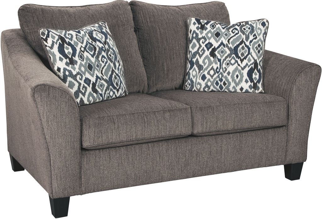 Signature Design by Ashley 5 piece package Sofa, Loveseat, 3 tables